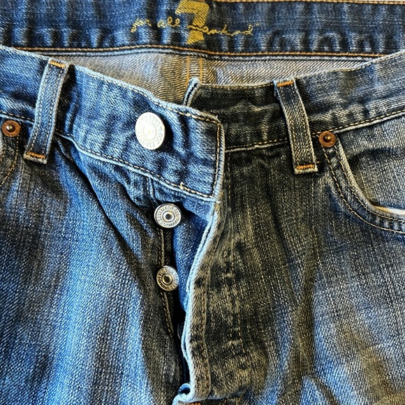 Men’s seven for all man kind button fly jeans - Picture 2 of 8